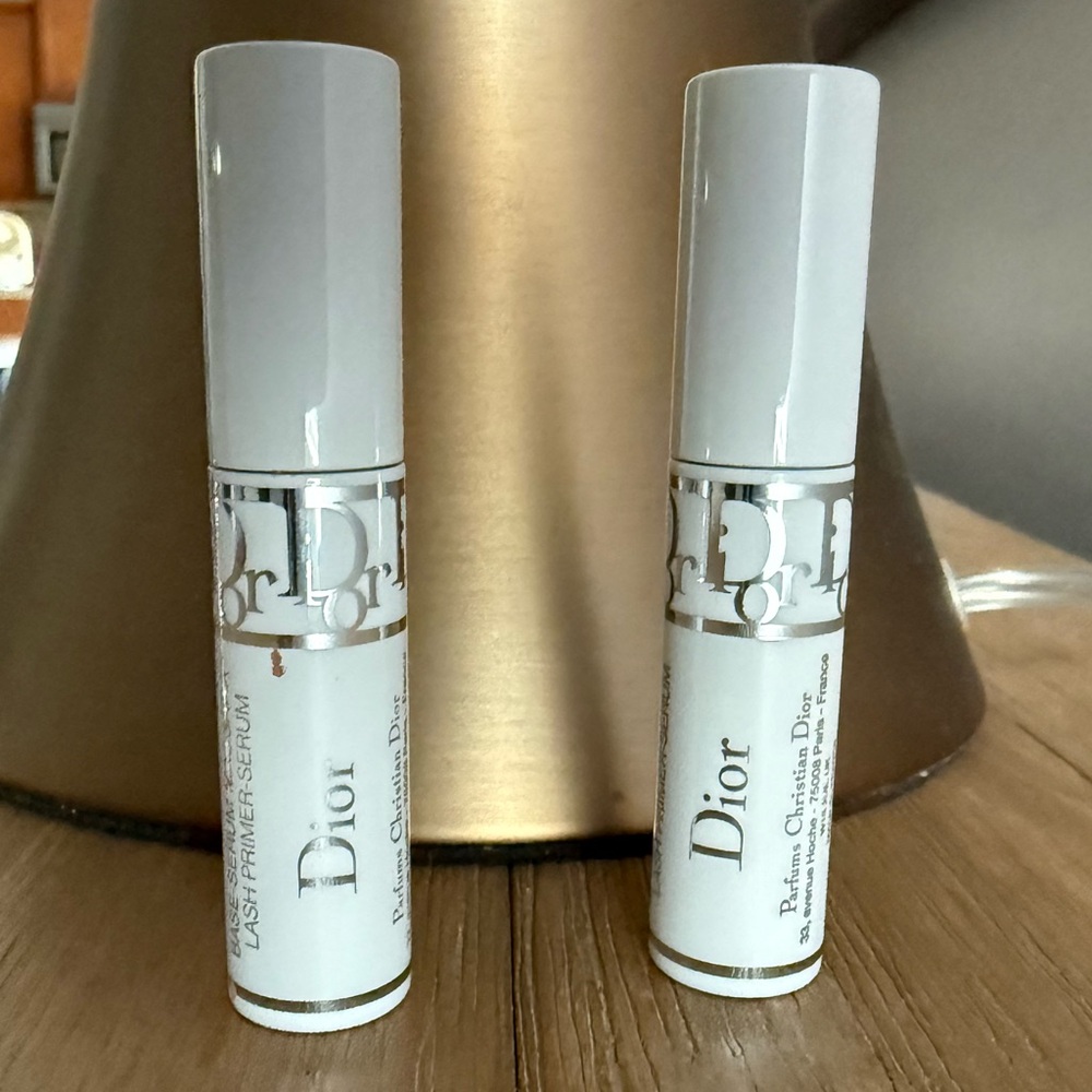 Dior Diorshow Maximizer 3D Lash Primer Serums Set of Two Travel Size 4 ml